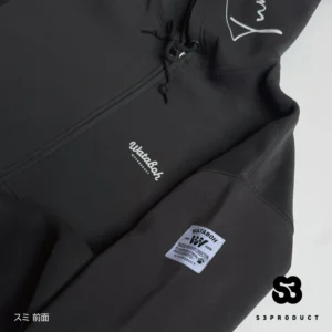S3PRODUCT WATABOH TUNAGARU Sweat Zip Hoodie スミ 繋がる スエット ジップ フーディー “裏起毛”“ボックスシルエット”“ダブルスライダー”
