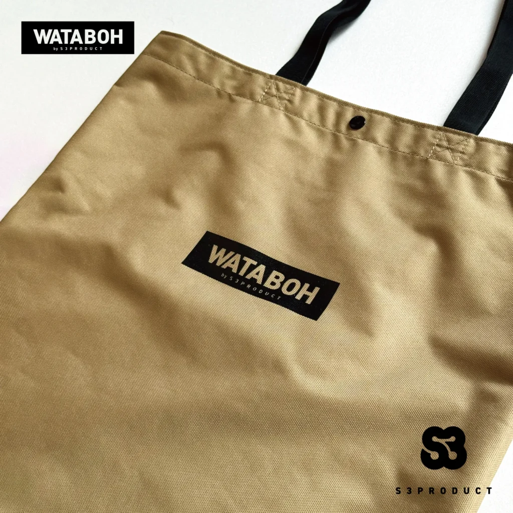 S3PRODUCT WATABOH Re.トートバッグ リサイクルポリエステル素材